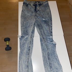 Acid wash Jean